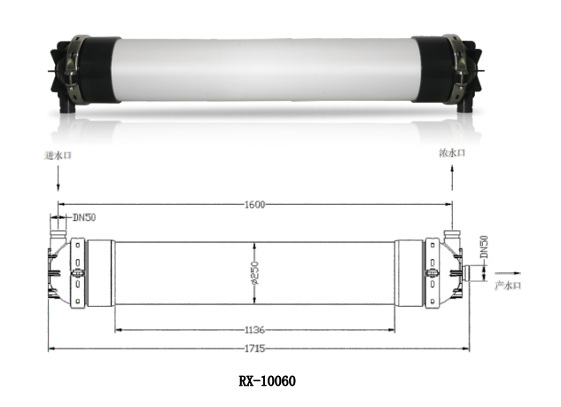 内压超滤膜RX-10060