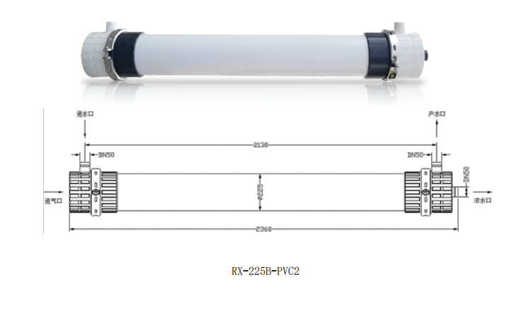 外压超滤膜RX-225B-PVC2